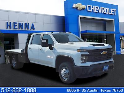 New 2024 Chevrolet Silverado 3500 Work Truck Crew Cab 4x4, Flatbed Truck for sale #RF409534 - photo 1