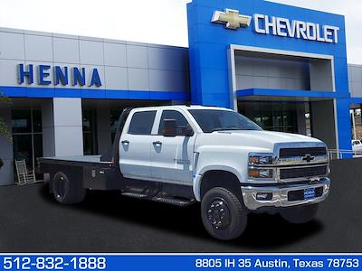 New 2024 Chevrolet Silverado 5500 Work Truck Crew Cab 4x4, Flatbed Truck for sale #RH540490 - photo 1