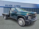 New 2024 Chevrolet Silverado 3500 Work Truck Regular Cab 4WD, CM Truck Beds RD Model Flatbed Truck for sale #C102370 - photo 1