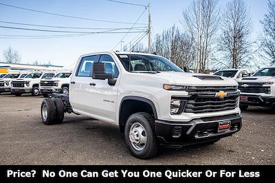 New 2024 Chevrolet Silverado 3500 Work Truck Crew Cab 4x2, Cab Chassis for sale #23523 - photo 1