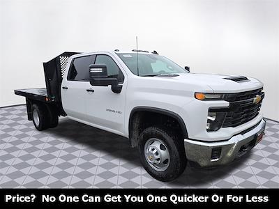 New 2024 Chevrolet Silverado 3500 Work Truck Crew Cab 4x4, Flatbed Truck for sale #24199 - photo 1