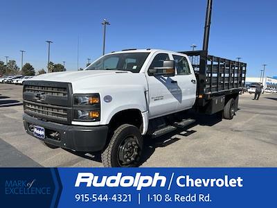 New 2024 Chevrolet Silverado 5500 Work Truck Crew Cab 4x4, Stake Bed for sale #A43117 - photo 1