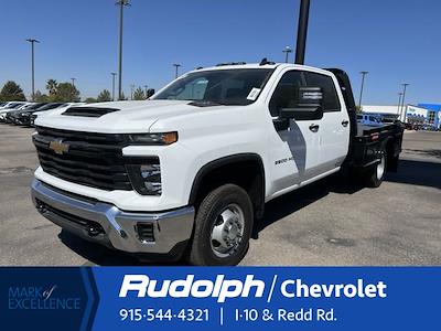 New 2024 Chevrolet Silverado 3500 Work Truck Crew Cab 4x4, Flatbed Truck for sale #A43732 - photo 1