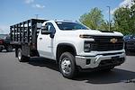 New 2024 Chevrolet Silverado 3500 Work Truck Regular Cab 4WD, Knapheide Value-Master X Stake Bed for sale #G46781 - photo 1