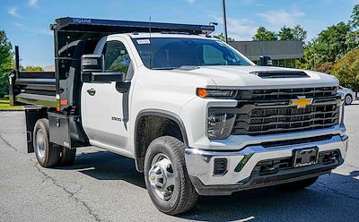 New 2024 Chevrolet Silverado 3500 Work Truck Regular Cab 4WD, 9' Dejana Truck & Utility Equipment DynaPro Dump Body Dump Truck for sale #G47224S - photo 1