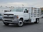 New 2023 Chevrolet Silverado 5500 Work Truck Regular Cab 4x2, 14' Harbor Black Boss Stake Bed for sale #231732 - photo 3