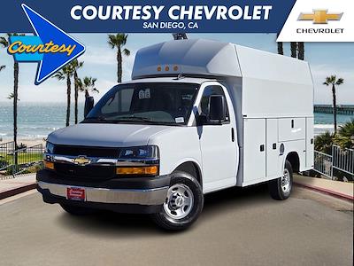 New 2024 Chevrolet Express 3500 Work Van Regular Cab RWD, 11' Knapheide KUV Service Utility Van for sale #241592 - photo 1