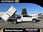 New 2024 Chevrolet Silverado 3500 Work Truck Crew Cab 4WD, 10' Harbor Master Landscape Dump for sale #CF14296 - photo 14