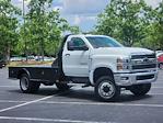 New 2023 Chevrolet Silverado 5500 LT Regular Cab 4WD, CM Truck Beds SK Model Flatbed Truck for sale #CQ08235 - photo 3