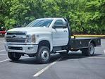 New 2023 Chevrolet Silverado 5500 LT Regular Cab 4WD, CM Truck Beds SK Model Flatbed Truck for sale #CQ08235 - photo 7