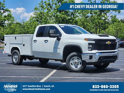 New 2024 Chevrolet Silverado 2500 Work Truck Double Cab 4WD, Reading SL Service Body Service Truck for sale #CR09626 - photo 1