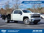 New 2024 Chevrolet Silverado 3500 LT Crew Cab 4WD, 9' 5" CM Truck Beds TM Deluxe Flatbed Truck for sale #CR12623 - photo 3