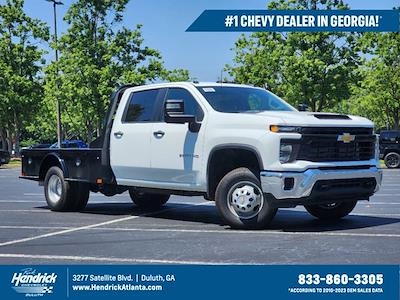 2024 Chevrolet Silverado 3500 Crew Cab 4WD, CM Truck Beds SK Model Flatbed Truck for sale #CR12767 - photo 1