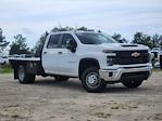 New 2024 Chevrolet Silverado 3500 Work Truck Crew Cab 4WD, Commercial Truck & Van Equipment Platform Body Flatbed Truck for sale #CR25748 - photo 3