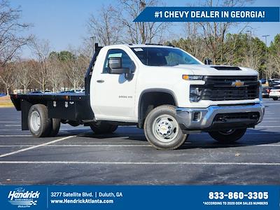 2024 Chevrolet Silverado 3500 Regular Cab 4WD, Commercial Truck & Van Equipment Gooseneck Flatbed Truck for sale #CR74229 - photo 1