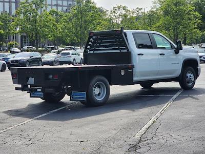 New 2024 Chevrolet Silverado 3500 Work Truck Crew Cab 4WD, 9' 2" Commercial Truck & Van Equipment Gooseneck Flatbed Truck for sale #CR93789 - photo 2