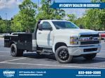 2023 Chevrolet Silverado 5500 Regular Cab DRW RWD, Knapheide PGTD Gooseneck Flatbed Truck for sale #CR99166 - photo 1