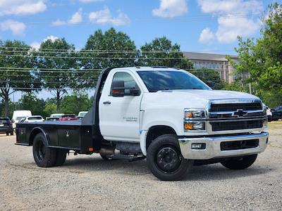 2023 Chevrolet Silverado 5500 Regular Cab DRW RWD, CM Truck Beds SK Model Flatbed Truck for sale #FQ75603C - photo 2