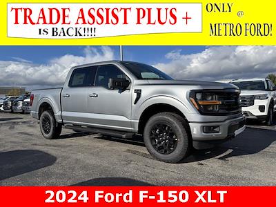 New 2024 Ford F-150 XLT SuperCrew Cab 4x4, Pickup for sale #24T1012 - photo 1