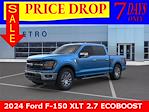 New 2024 Ford F-150 XLT SuperCrew Cab 4x4, Pickup for sale #24T269 - photo 3