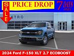 New 2024 Ford F-150 XLT SuperCrew Cab 4x4, Pickup for sale #24T269 - photo 4