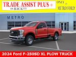 New 2024 Ford F-250 XL Regular Cab 4x4, Western Snowplow Plow Truck for sale #24T52 - photo 20