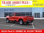 New 2024 Ford F-250 XL Regular Cab 4x4, Western Snowplow Plow Truck for sale #24T52 - photo 23