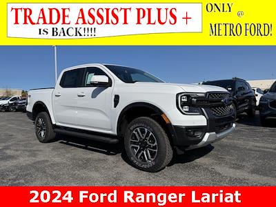 New 2024 Ford Ranger Lariat SuperCrew Cab 4x4, Pickup for sale #24T556 - photo 1