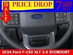 New 2024 Ford F-150 XLT SuperCrew Cab 4x4, Pickup for sale #24T593 - photo 12