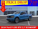 New 2024 Ford F-150 STX Super Cab 4x4, Pickup for sale #24T641 - photo 3