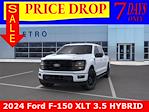 New 2024 Ford F-150 XLT SuperCrew Cab 4x4, Pickup for sale #24T650 - photo 4