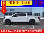 New 2024 Ford F-150 XLT SuperCrew Cab 4x4, Pickup for sale #24T650 - photo 5