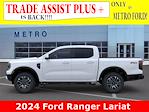 New 2024 Ford Ranger Lariat SuperCrew Cab 4x4, Pickup for sale #24T744 - photo 5