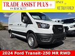 New 2024 Ford Transit 250 Base Medium Roof RWD, Empty Cargo Van for sale #24T880 - photo 1