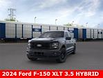 New 2024 Ford F-150 XLT SuperCrew Cab 4x4, Pickup for sale #24T881 - photo 3