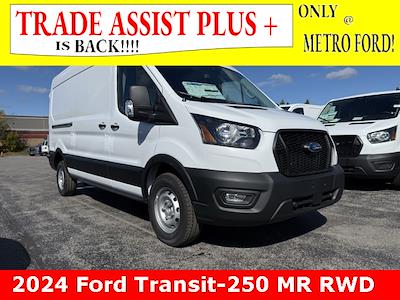 New 2024 Ford Transit 250 Base Medium Roof RWD, Empty Cargo Van for sale #24T887 - photo 1