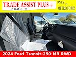 New 2024 Ford Transit 250 Base Medium Roof RWD, Empty Cargo Van for sale #24T887 - photo 9