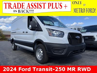 New 2024 Ford Transit 250 Base Medium Roof RWD, Empty Cargo Van for sale #24T889 - photo 1