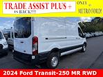 New 2024 Ford Transit 250 Base Medium Roof RWD, Empty Cargo Van for sale #24T889 - photo 8