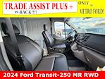 New 2024 Ford Transit 250 Base Medium Roof RWD, Empty Cargo Van for sale #24T889 - photo 9