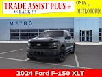 New 2024 Ford F-150 XLT SuperCrew Cab 4x4, Pickup for sale #24T915 - photo 3