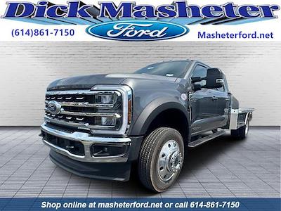 New 2024 Ford F-450 Lariat Crew Cab 4WD, Flatbed Truck for sale #27537 - photo 1