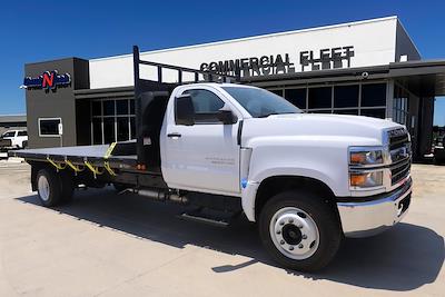 New 2024 Chevrolet Silverado 6500 Work Truck Regular Cab 2WD, Flatbed Truck for sale #294768 - photo 1