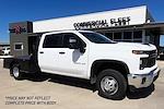 New 2024 Chevrolet Silverado 3500 Work Truck Crew Cab 4WD, Bedrock Flatbed Truck for sale #401977 - photo 1