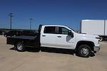 New 2024 Chevrolet Silverado 3500 Work Truck Crew Cab 4WD, Bedrock Flatbed Truck for sale #401977 - photo 4