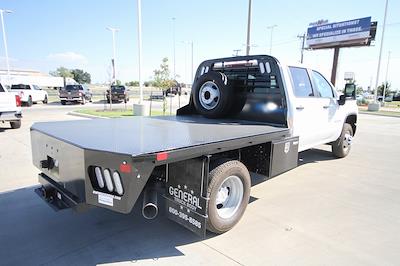 New 2024 Chevrolet Silverado 3500 Work Truck Crew Cab 4WD, CM Truck Beds Flatbed Truck for sale #405531 - photo 2