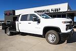 New 2024 Chevrolet Silverado 3500 Work Truck Crew Cab 4WD, CM Truck Beds Flatbed Truck for sale #405888 - photo 1