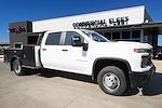 New 2024 Chevrolet Silverado 3500 Work Truck Crew Cab 4WD, CM Truck Beds Flatbed Truck for sale #405972 - photo 1