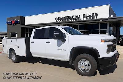 New 2024 Chevrolet Silverado 3500 Work Truck Crew Cab 4WD, Cab Chassis for sale #406432 - photo 1