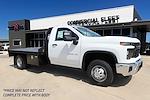 New 2024 Chevrolet Silverado 3500 Work Truck Regular Cab RWD, CM Truck Beds Flatbed Truck for sale #425923 - photo 1